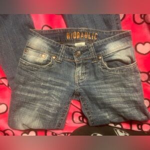 hydraulic low rise jeans